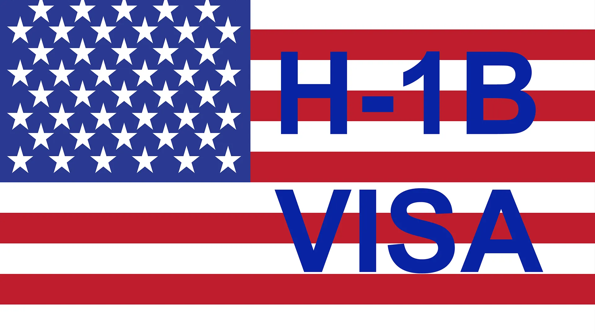 H-1B visa text over the American flag, USCIS reaches FY 2026 H-1B cap