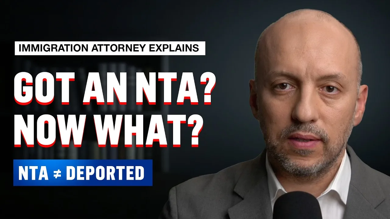 Immigration attorney Remzi G. Kulen with the text Got an NTA? Now what?