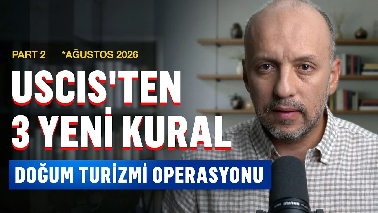 Av. Remzi Güvenç Kulen, USCIS'ten 3 yeni kural, doğum turizmi operasyonu yazısıyla