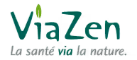 Logo ViaZen avec la phrase « La santé via la nature. »