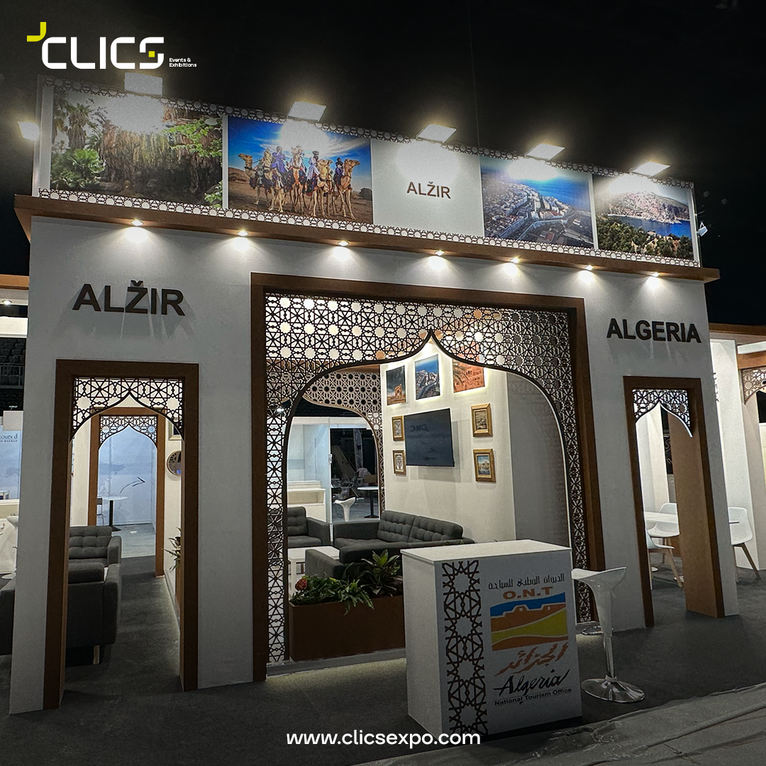 Award-Winning Stand at Place2Go for ONAT the National Tour Operator of Algeria