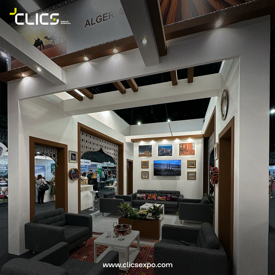 Award-Winning Stand at Place2Go for ONAT the National Tour Operator of Algeria