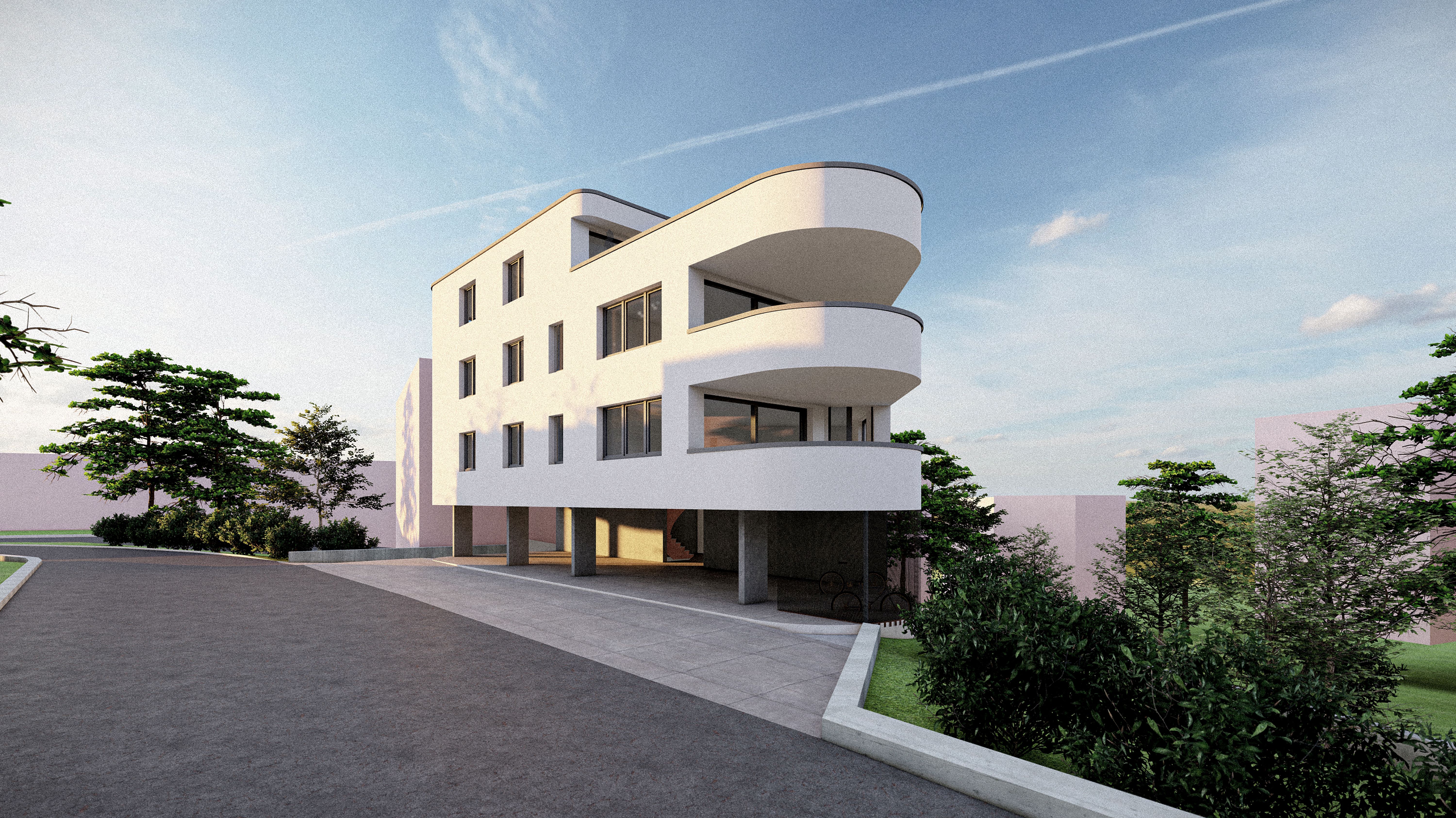 Neubau Mehrfamilienhaus (5 WHG)