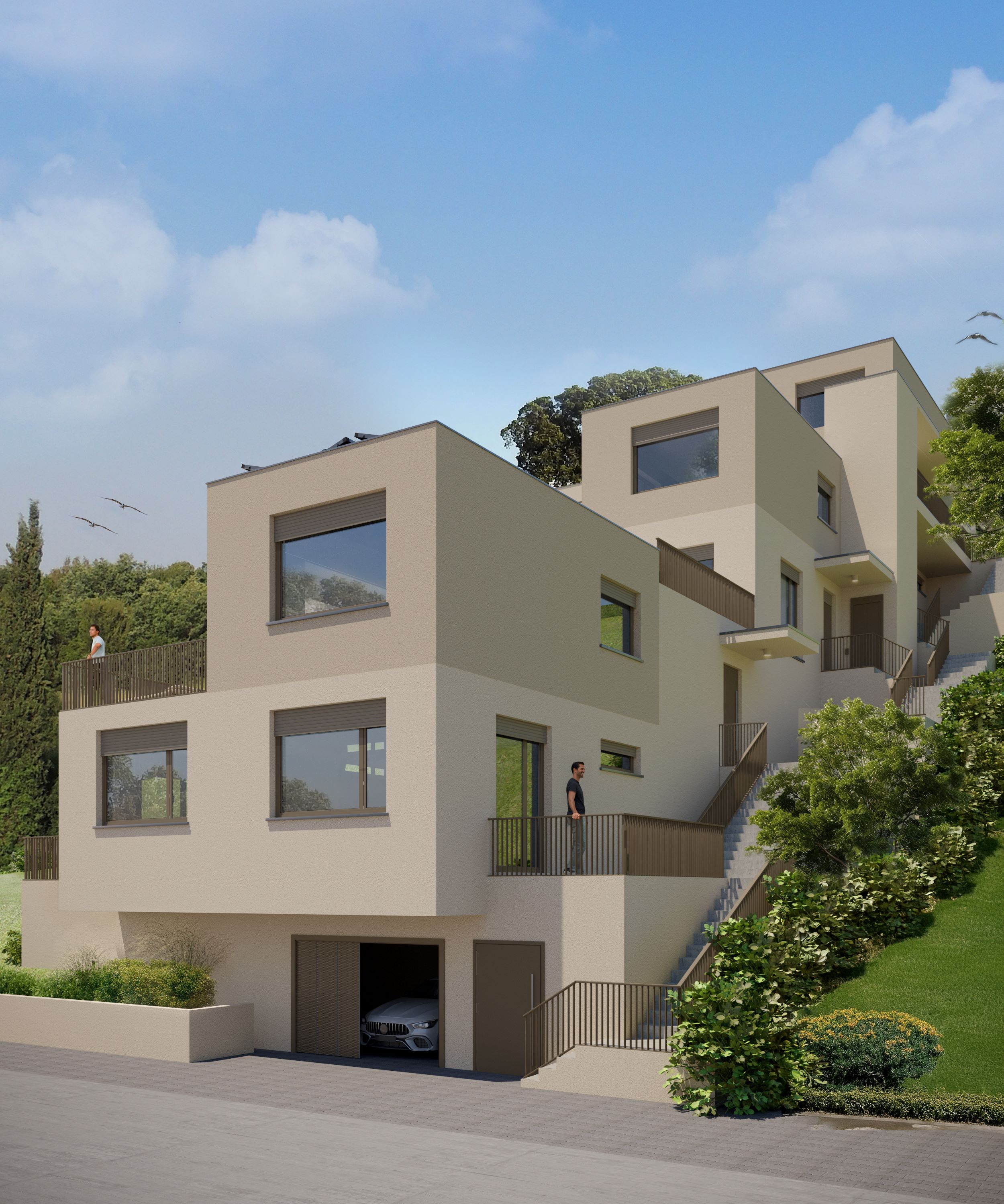 Neubau Mehrfamilienhaus (3 WHG)