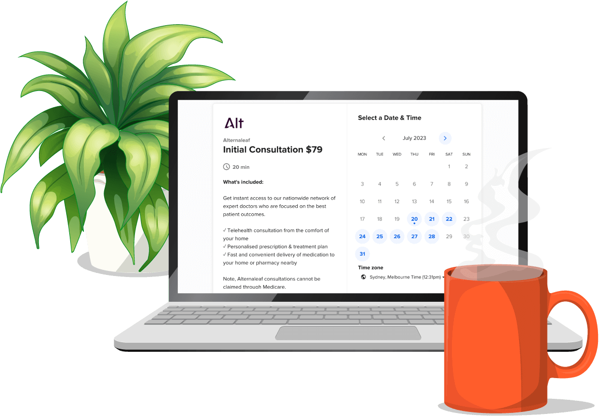 Illustration of our patient management system