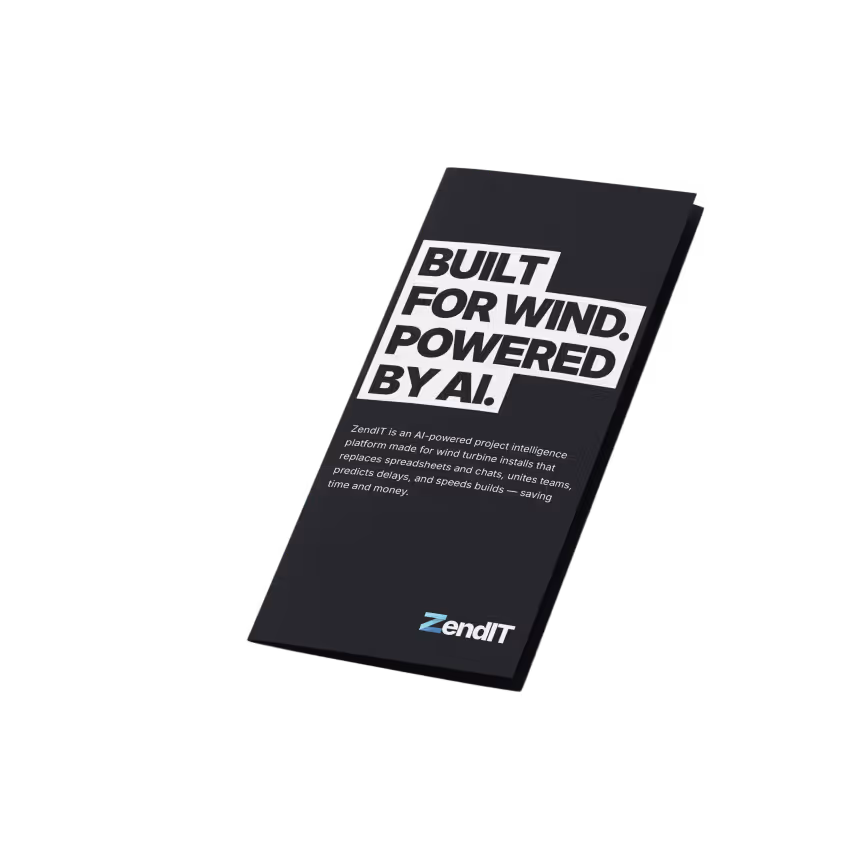 ZendIT brochure mock in feature image