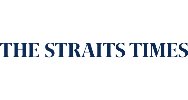 A logo of The Straits Times