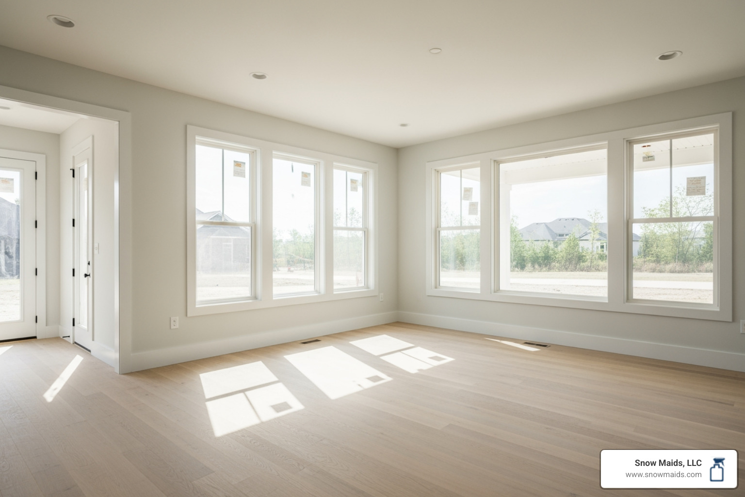 newly built home ready for cleaning - Who offers post construction cleaning services for a new home build in Castle Rock?"