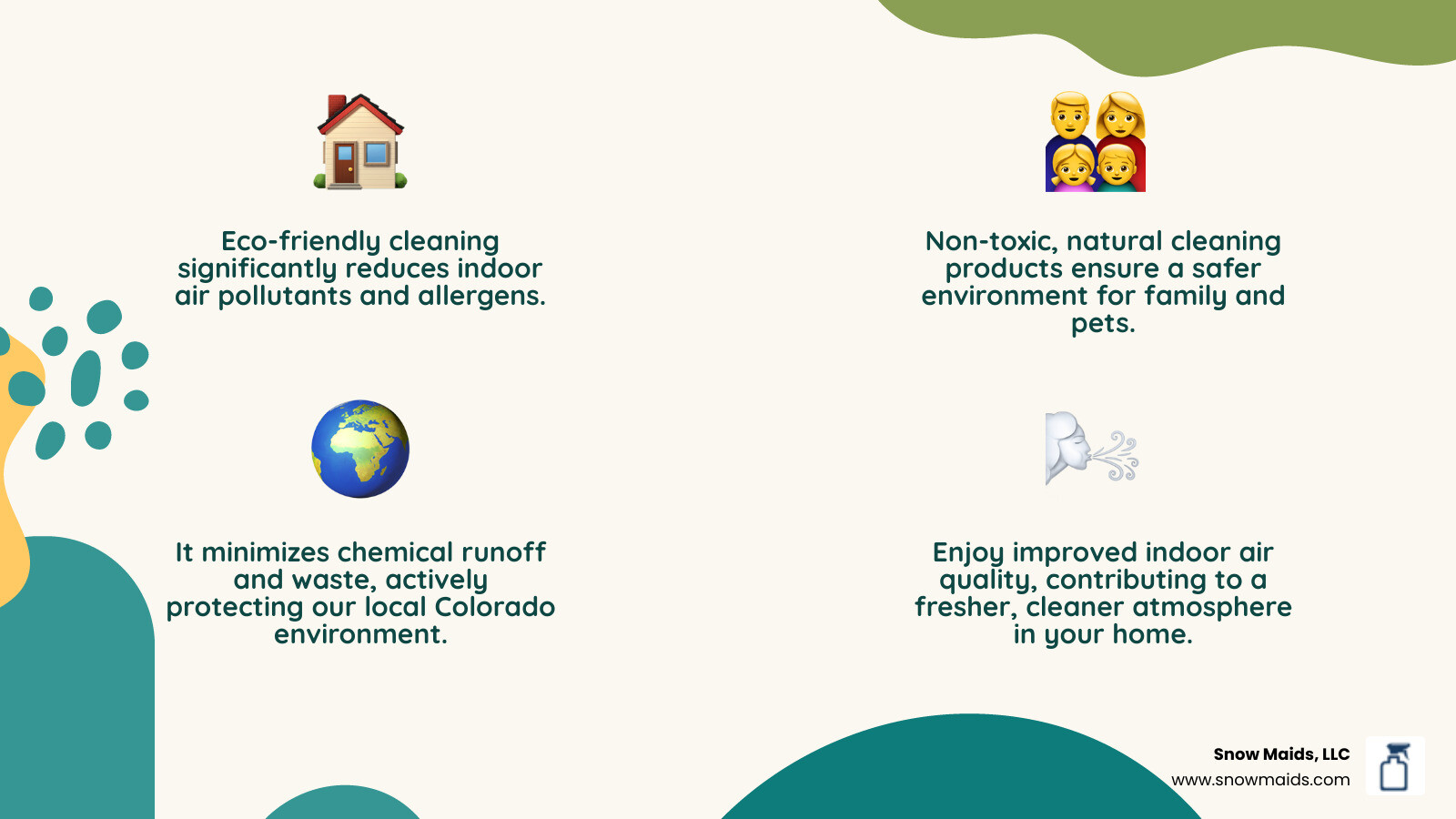 Benefits of Eco-Friendly Cleaning for Indoor Air Quality - eco-friendly regular cleaning in lakewood, co infographic 4_facts_emoji_nature Benefits of Eco-Friendly Cleaning for Indoor Air Quality - eco-friendly regular cleaning in lakewood, co infographic 4_facts_emoji_nature
