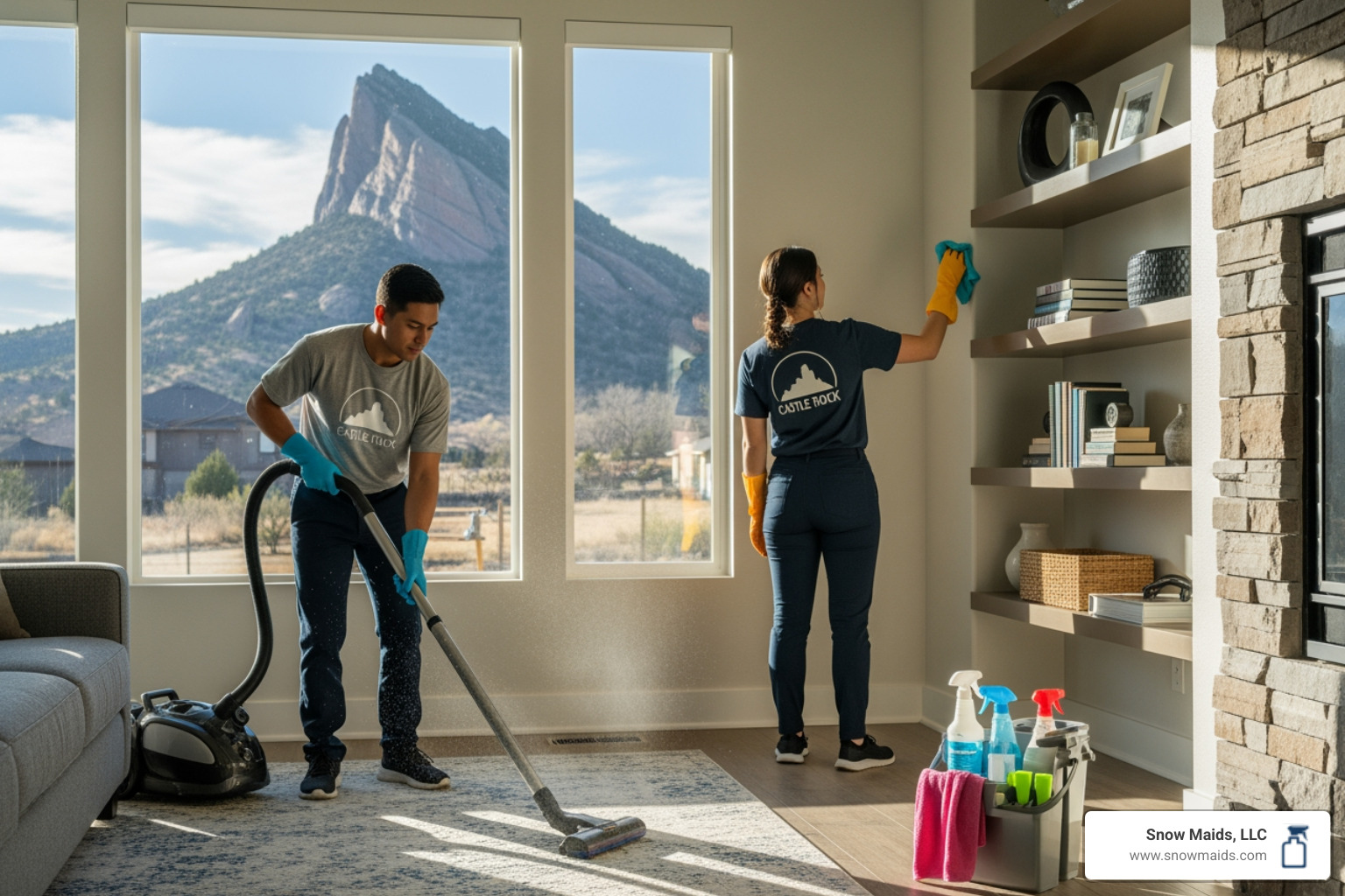 Find reliable house cleaning services near Castle Rock, CO.