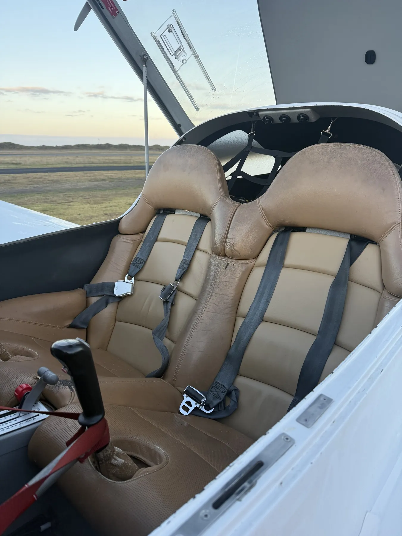 2010 Diamond DA20-C1 Eclipse ZK-DAV, cabin, seating detail