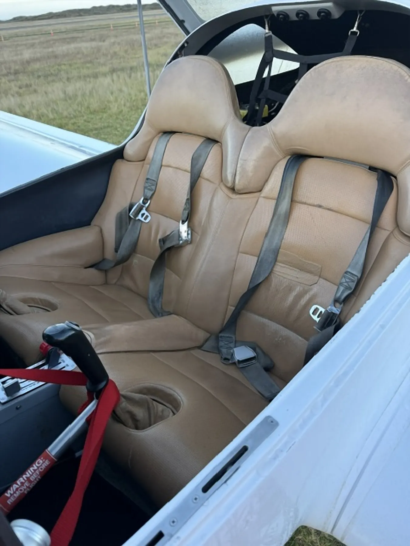 2008 Diamond DA20-C1 Eclipse ZK-DAF, cabin, seating detail
