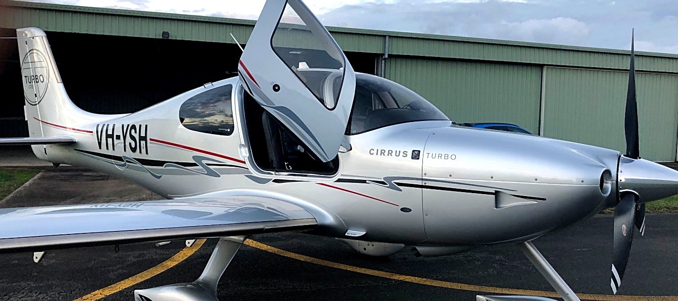 2009 Cirrus SR22 G3 GTS Turbo, VH-YSH, on the ramp, always hangared