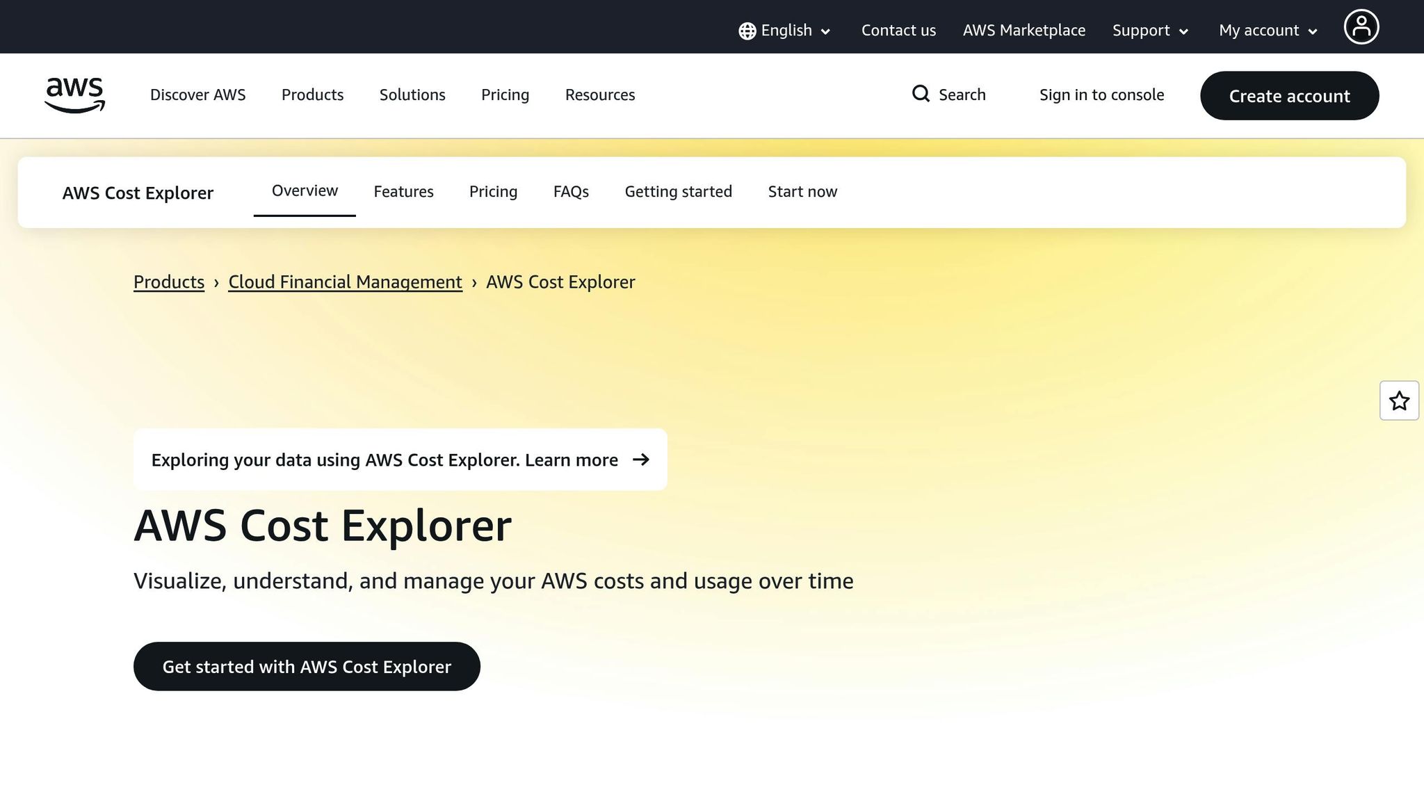 Cost Explorer