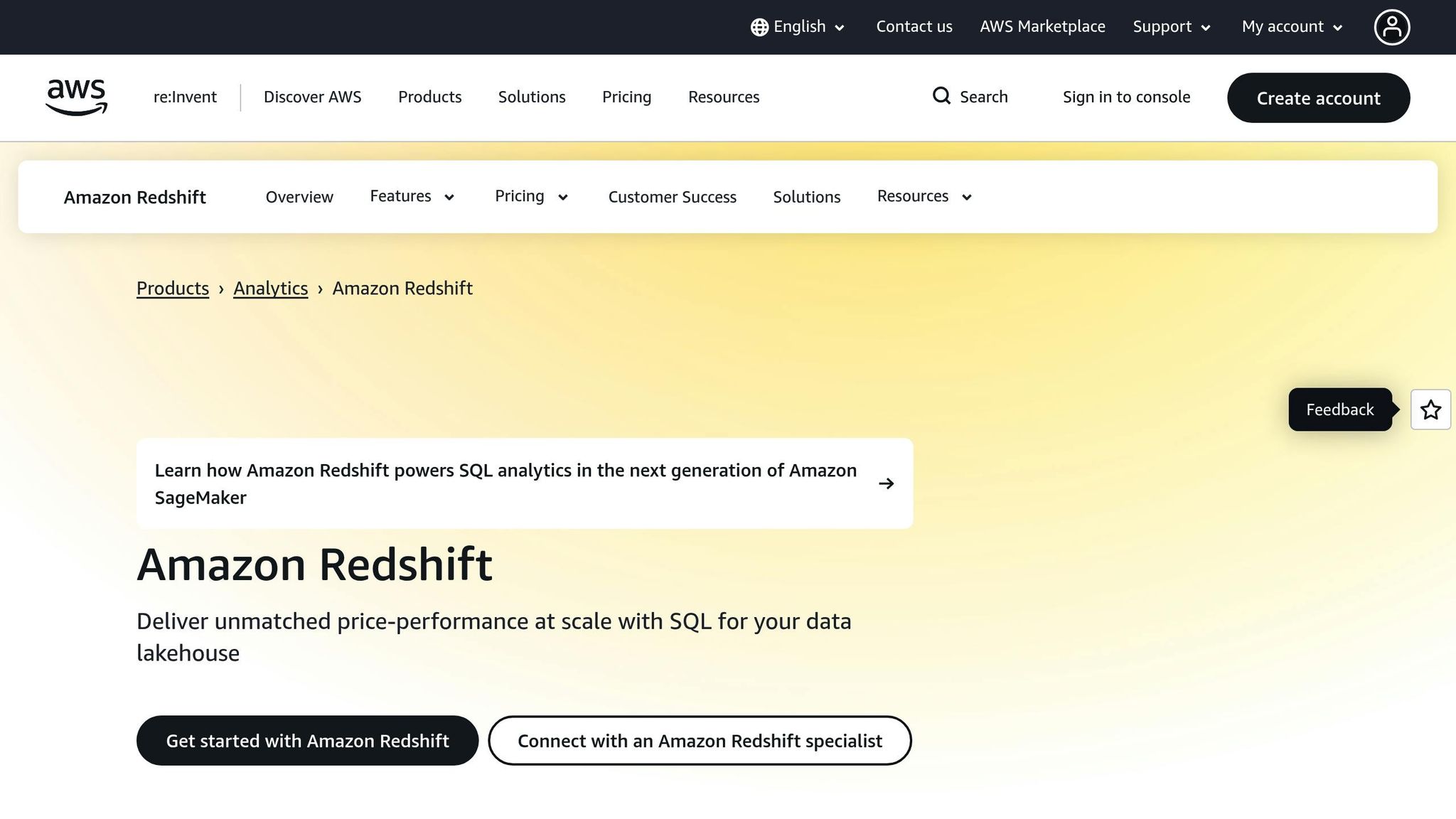 Amazon Redshift