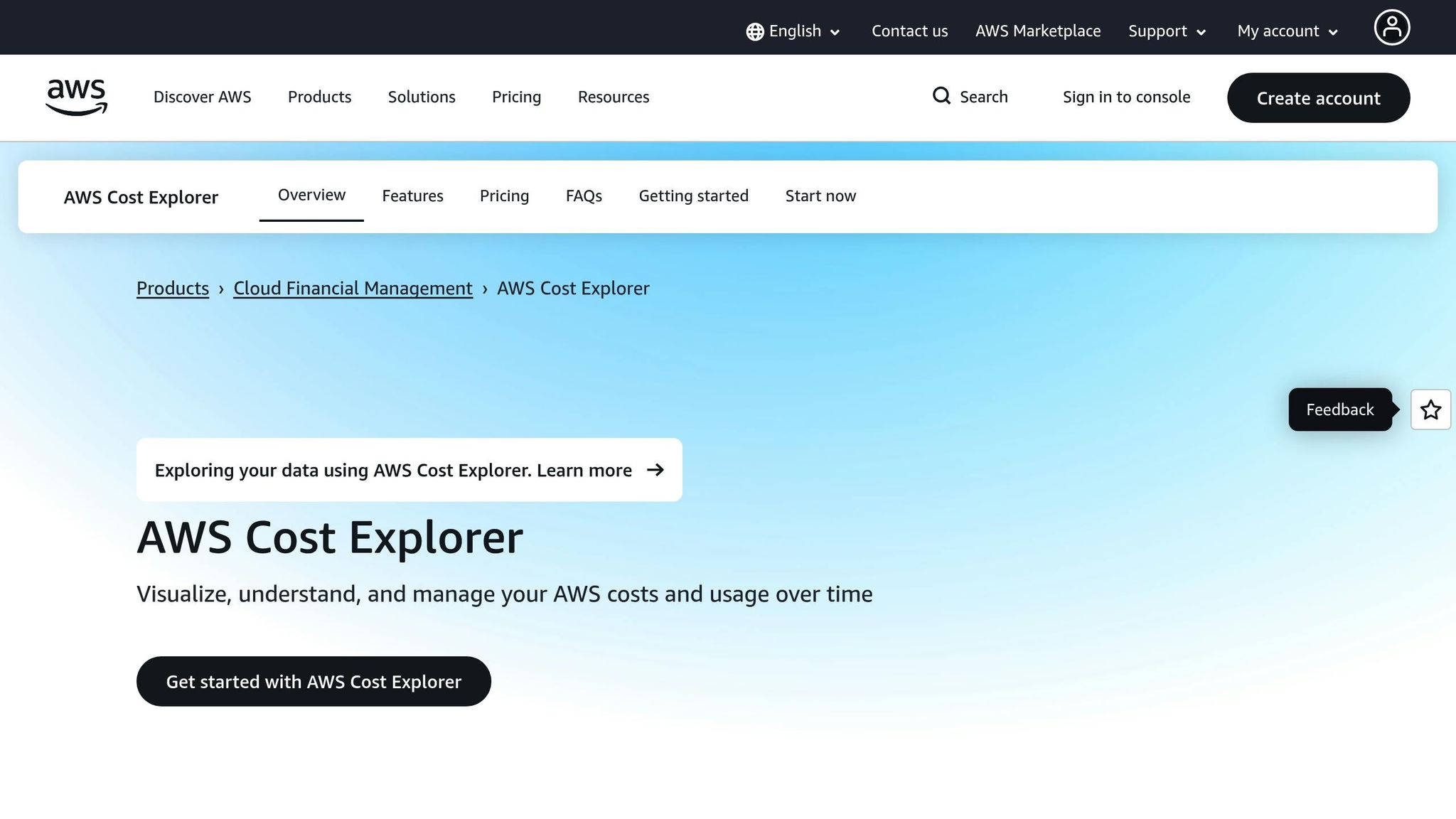 AWS Cost Explorer
