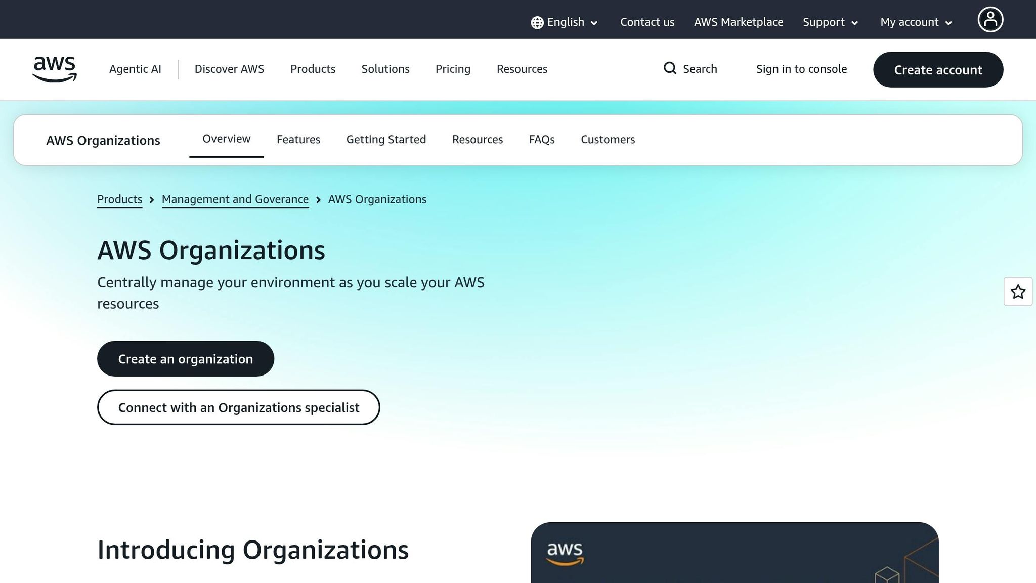 AWS Organizations