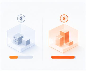 The same commitment yields more savings when it reaches higher-discount usage