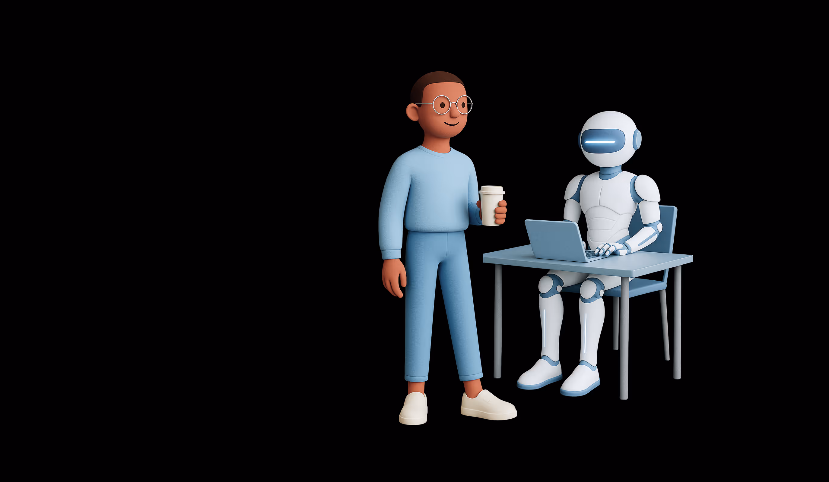 image of an office collaboration scene (for a mobility and transportation)