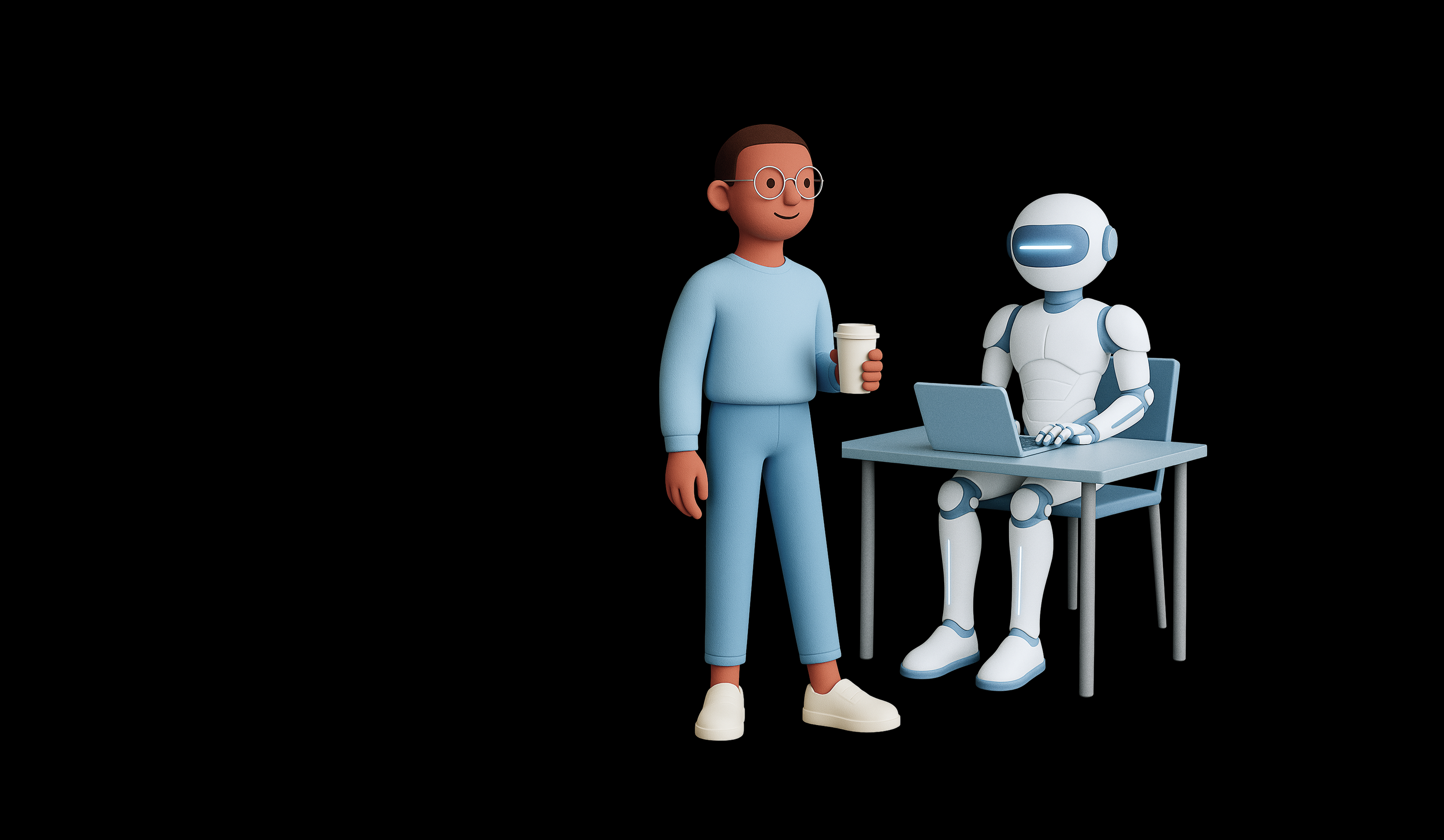 image of an office collaboration scene (for a mobility and transportation)