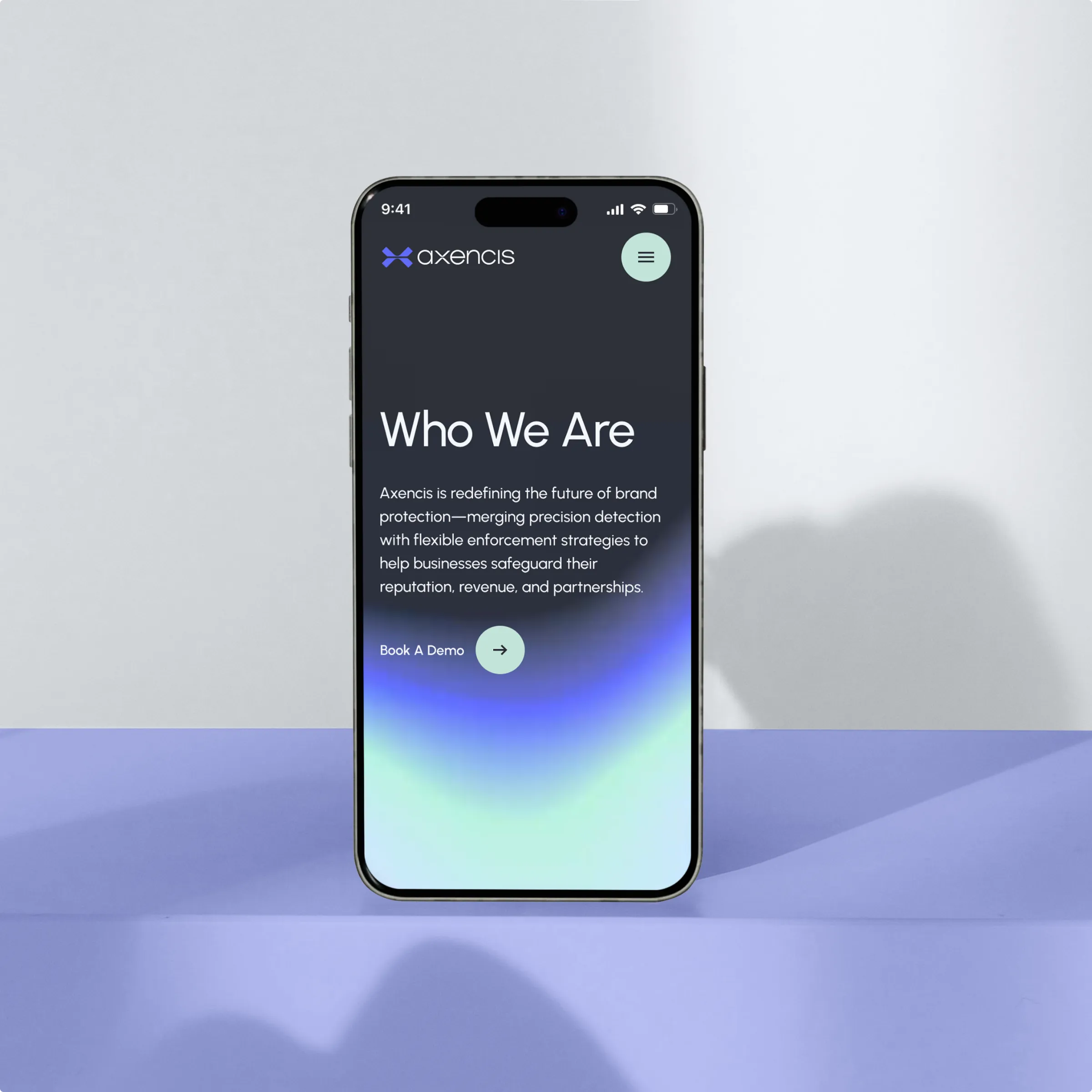 Main page mobile