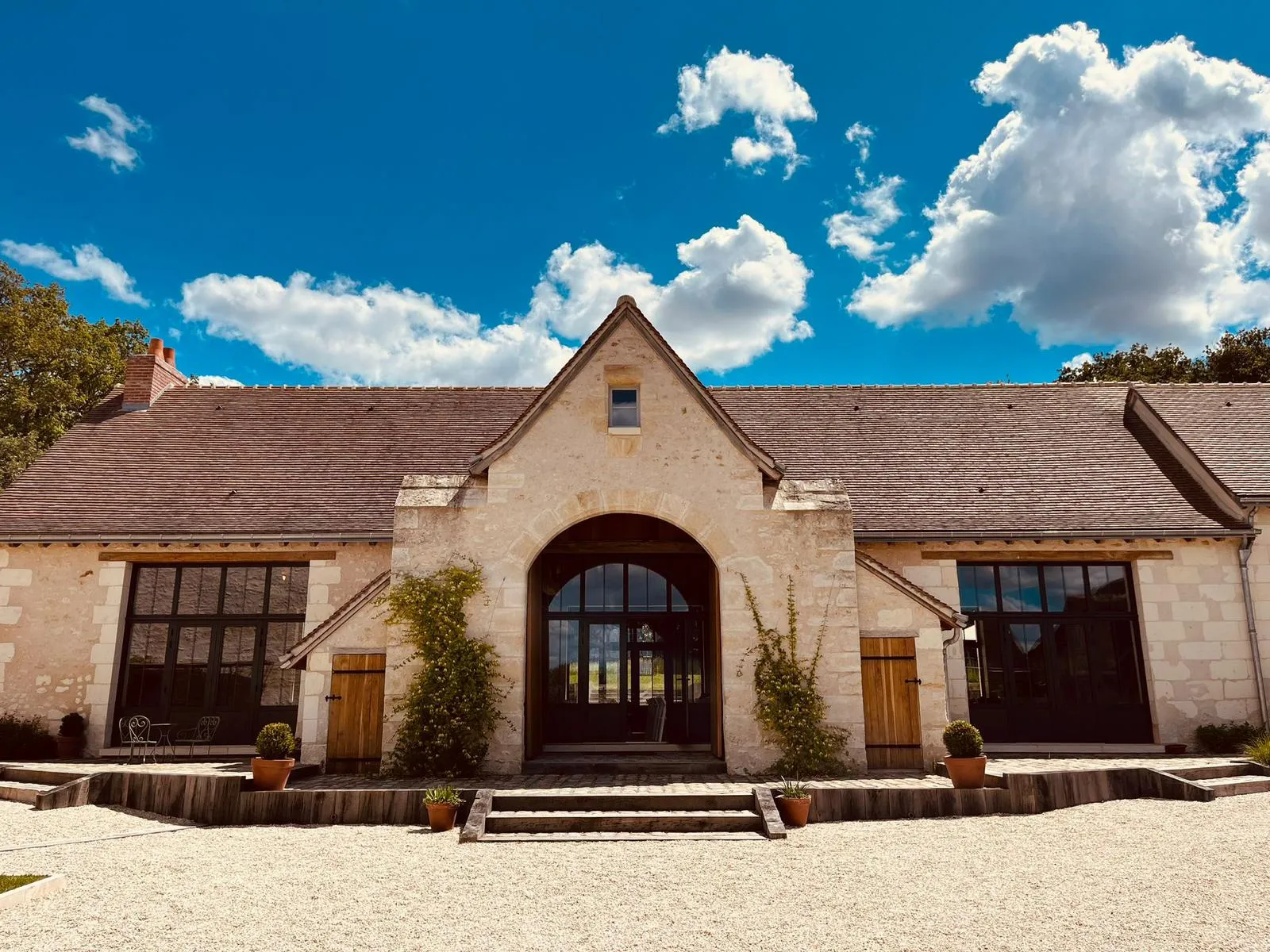 Accueil du domaine du Grand Breuil - 2h de Paris, 1h de Tours - 24 couchages