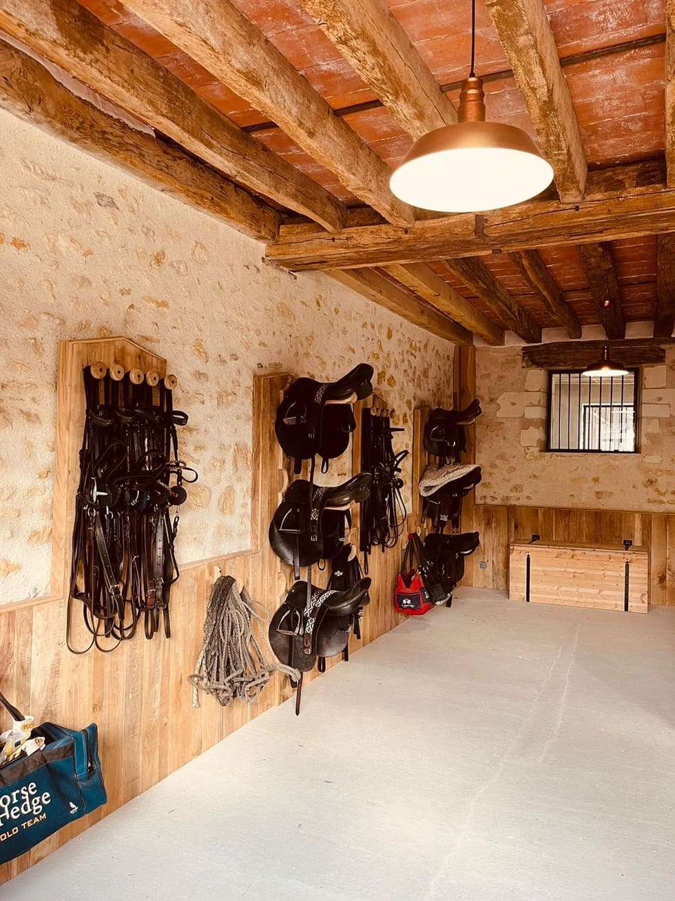 Espace lounge du gîte du Grand Breuil - Calme, détente