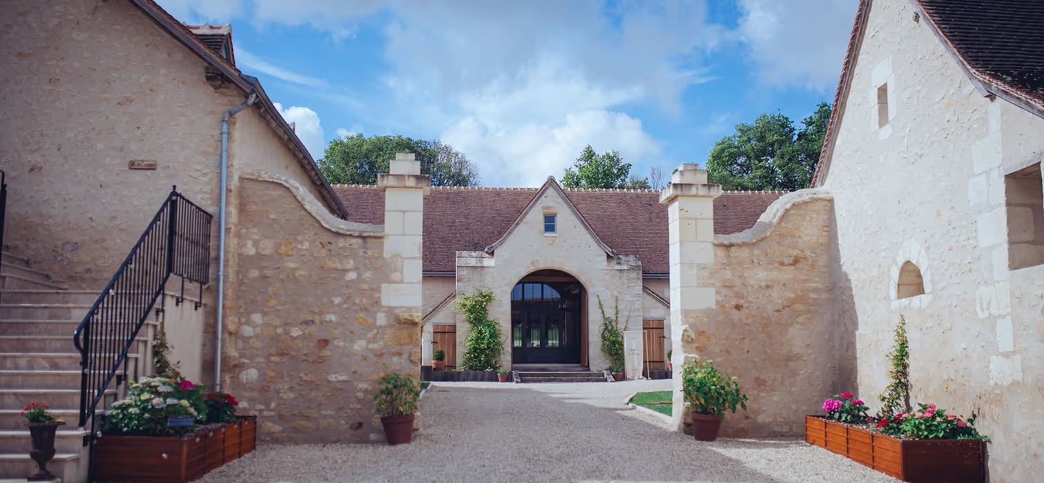 Vue du gîte du Grand Breuil - Entrée