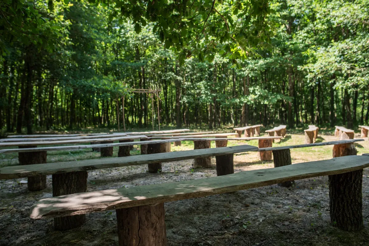 Un mariage au coeur même de la nature.
