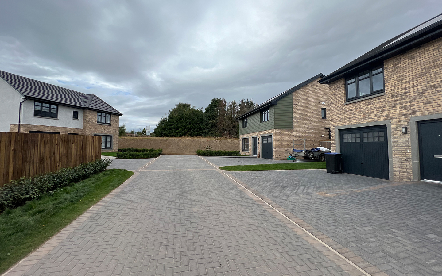Civil Engineering Project At Silver Birches, Alford 