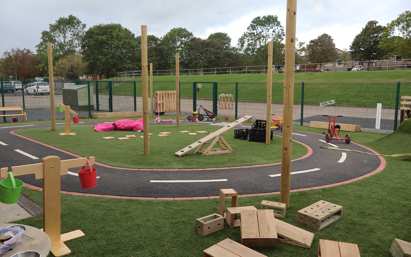 Westhill Nursery Playground Undergoes Civil Engineering Improvements.