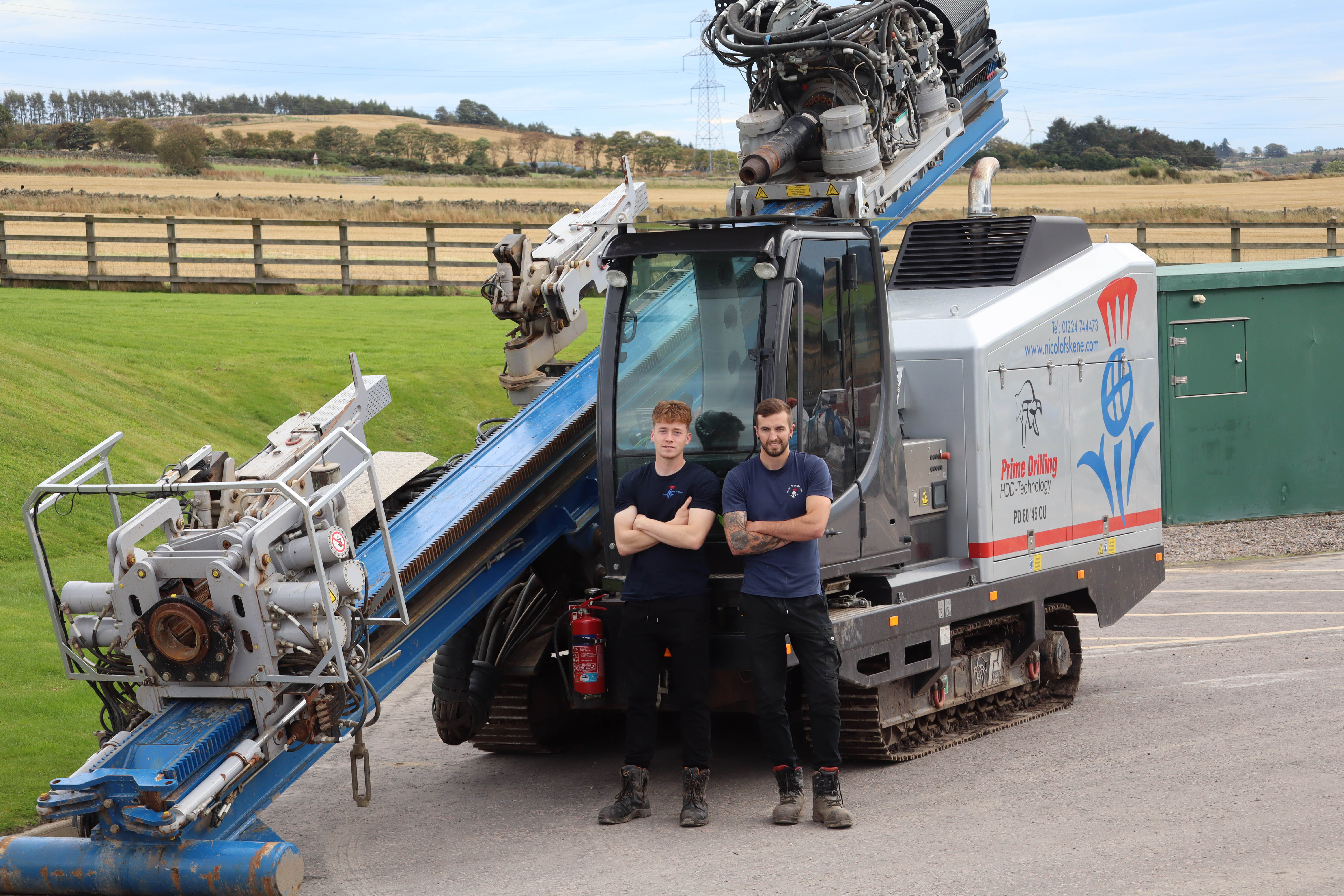 Nicol of Skene's Drilling Team Sets New Drilling Record