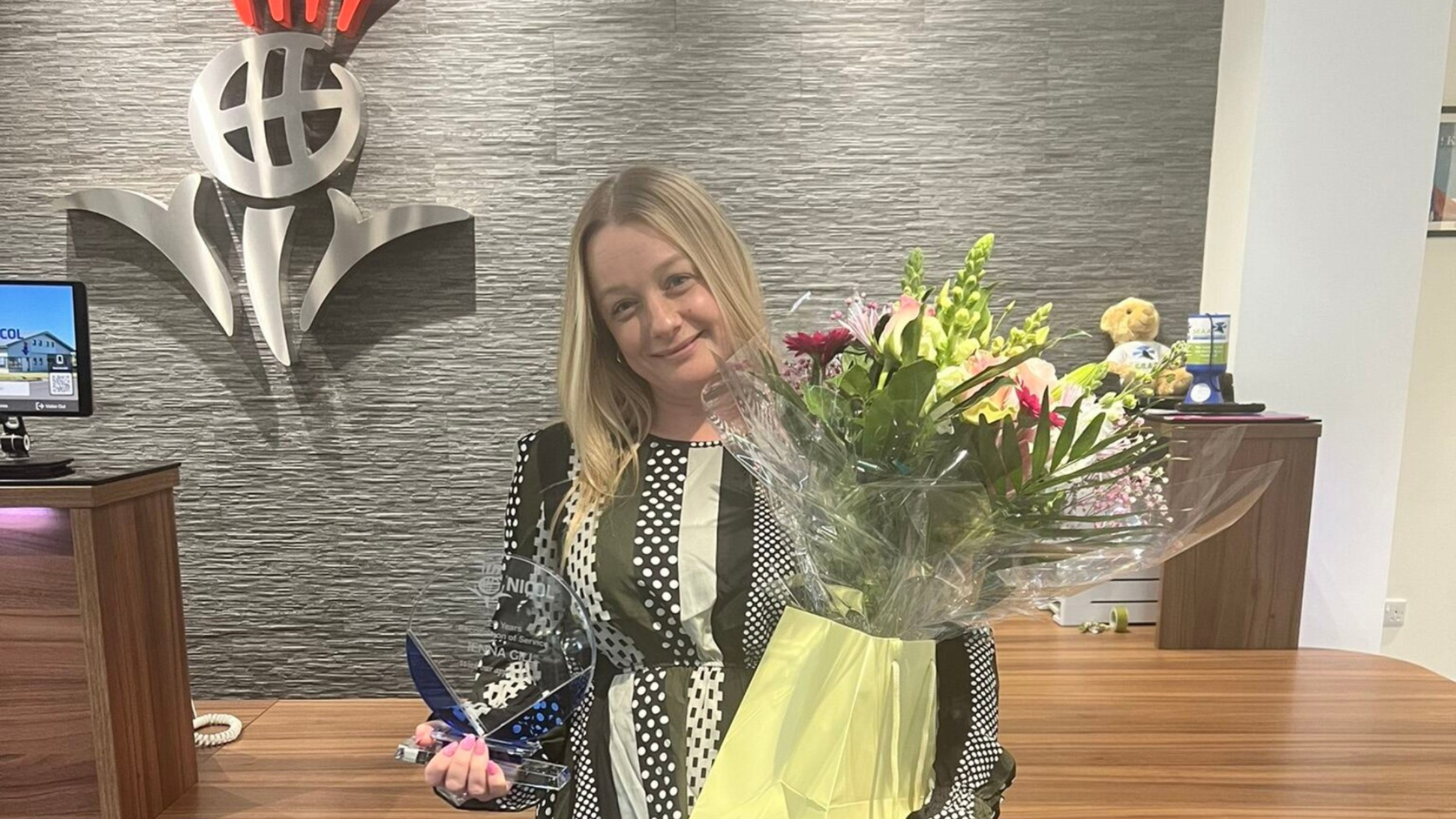 Nicol of Skene Celebrates Two Decades of Commitment with Jenna Gill!