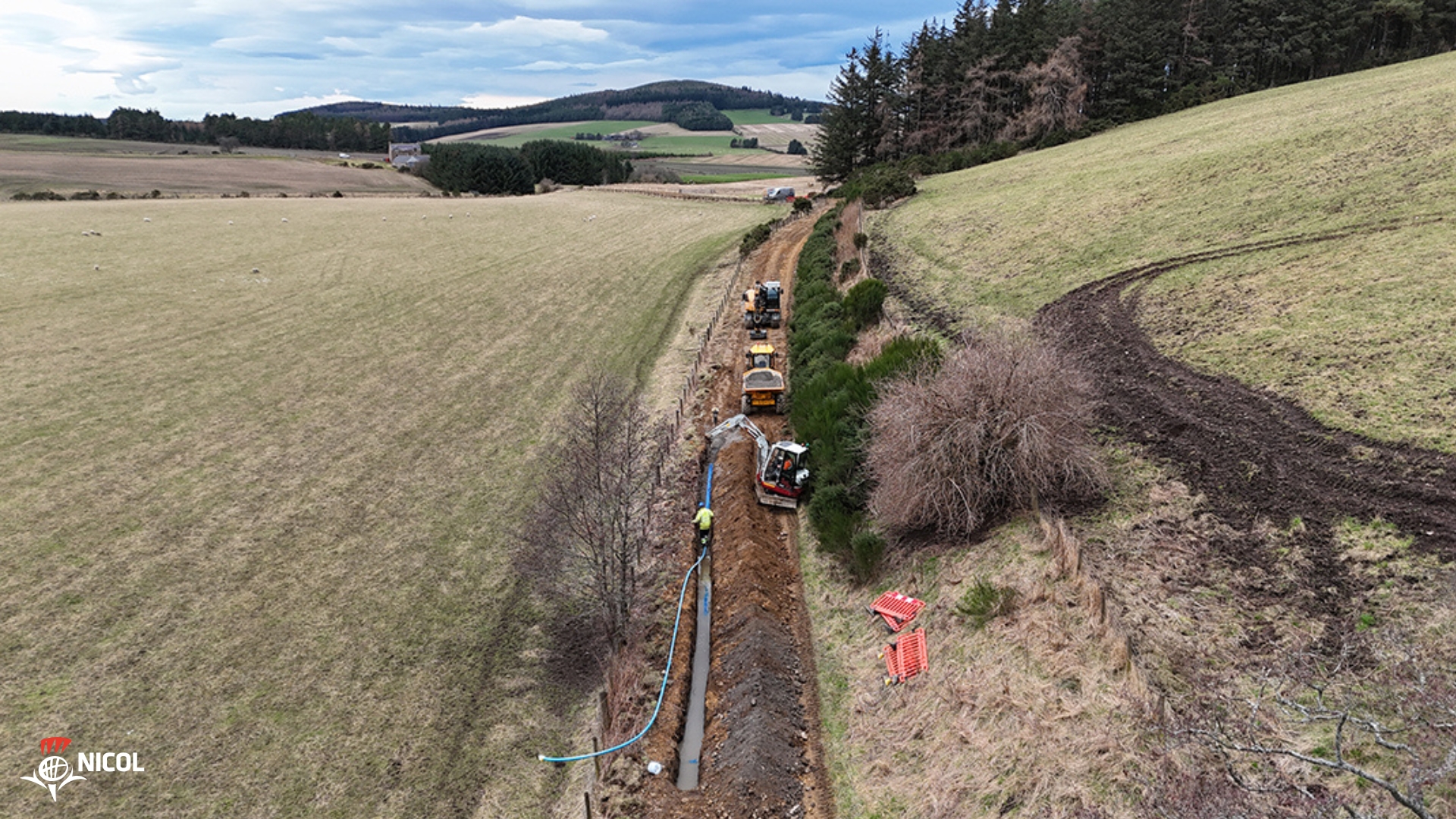 Nicol of Skene set to complete water mains project in Keith