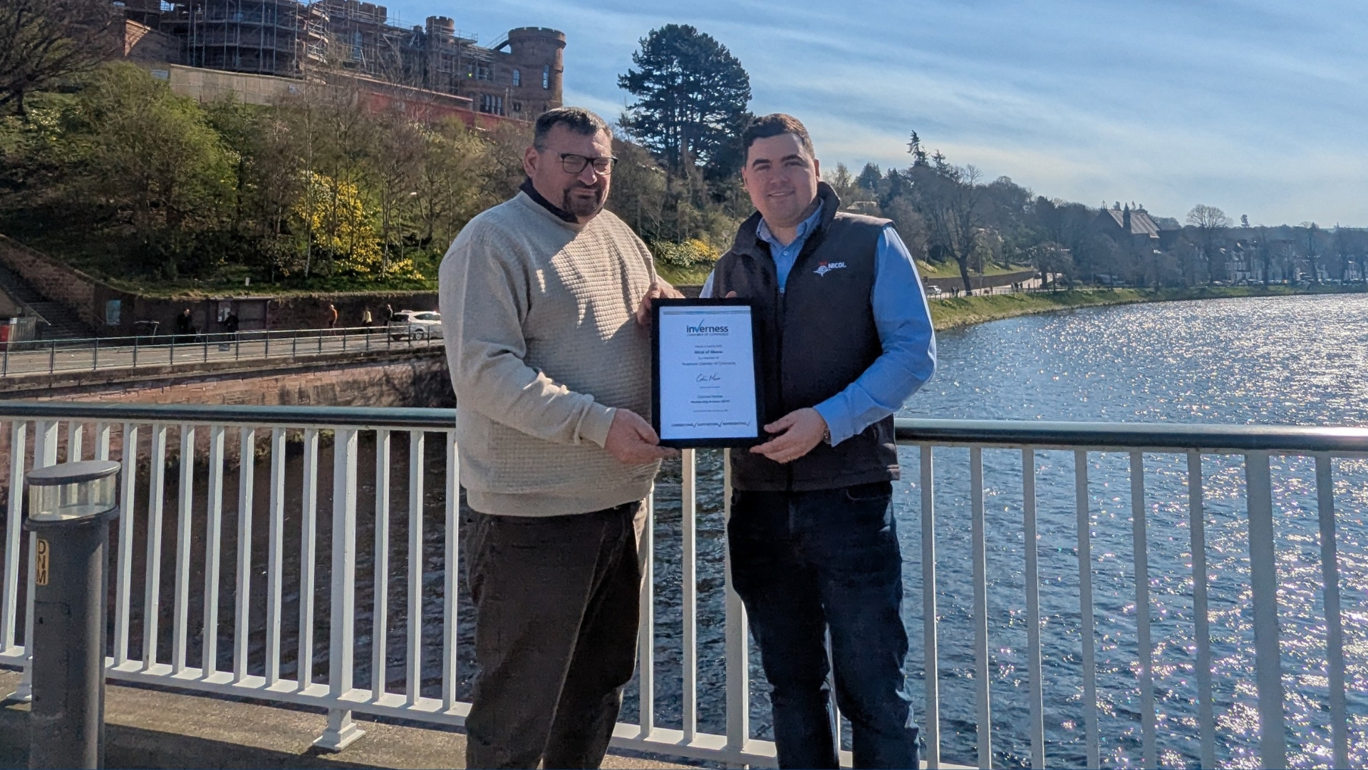 Nicol of Skene strengthens ties in the North as the latest members to join Inverness Chamber of Commerce
