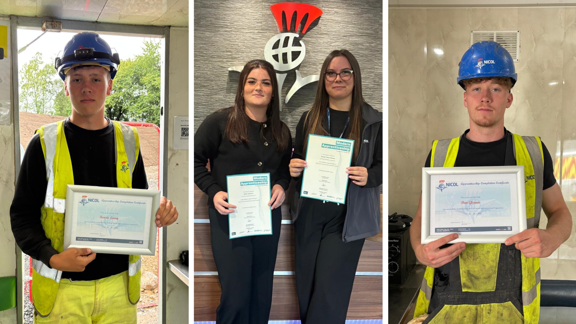 Investing in the Future – Apprenticeship Success at Nicol of Skene