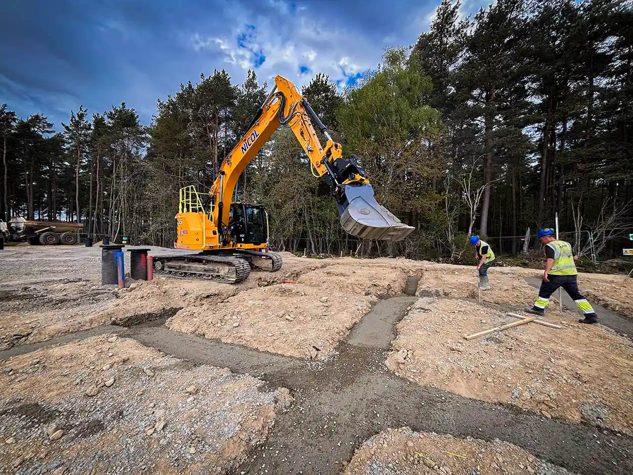 Infrastructural Works at CALA Homes development in Banchory