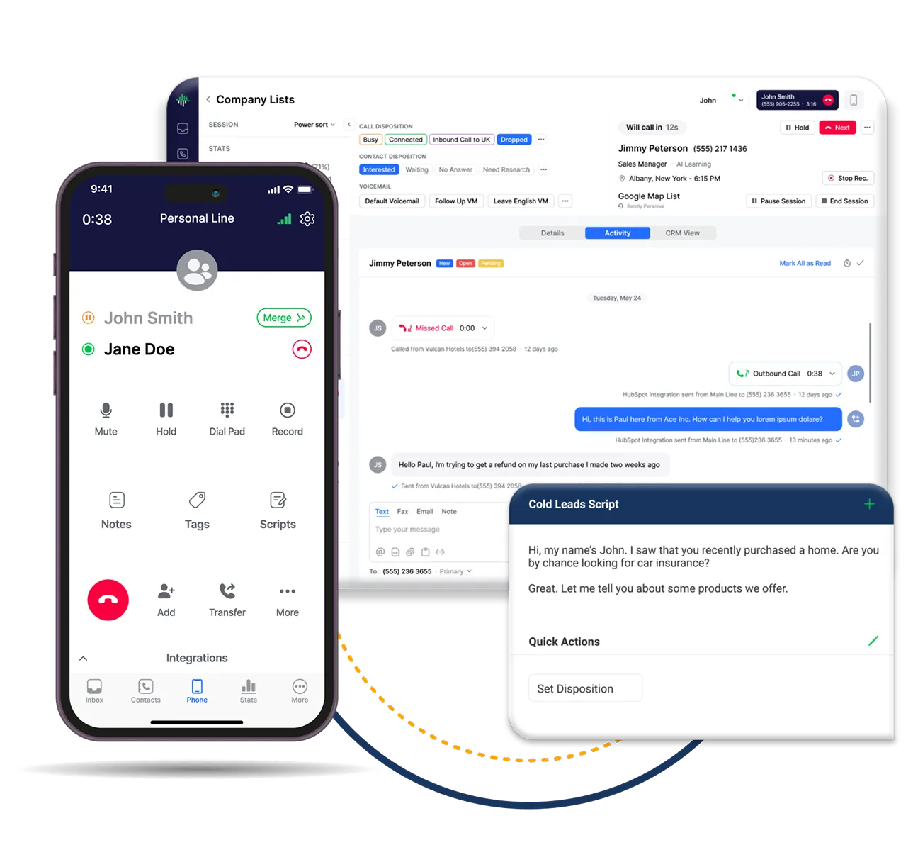 Configure multiple phone lines, IVR, and business hours