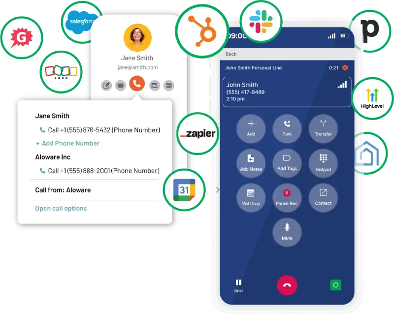 Real time sync with CRM