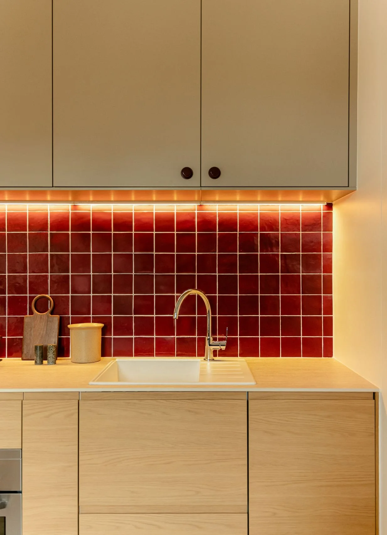 Détail cuisine ouverte