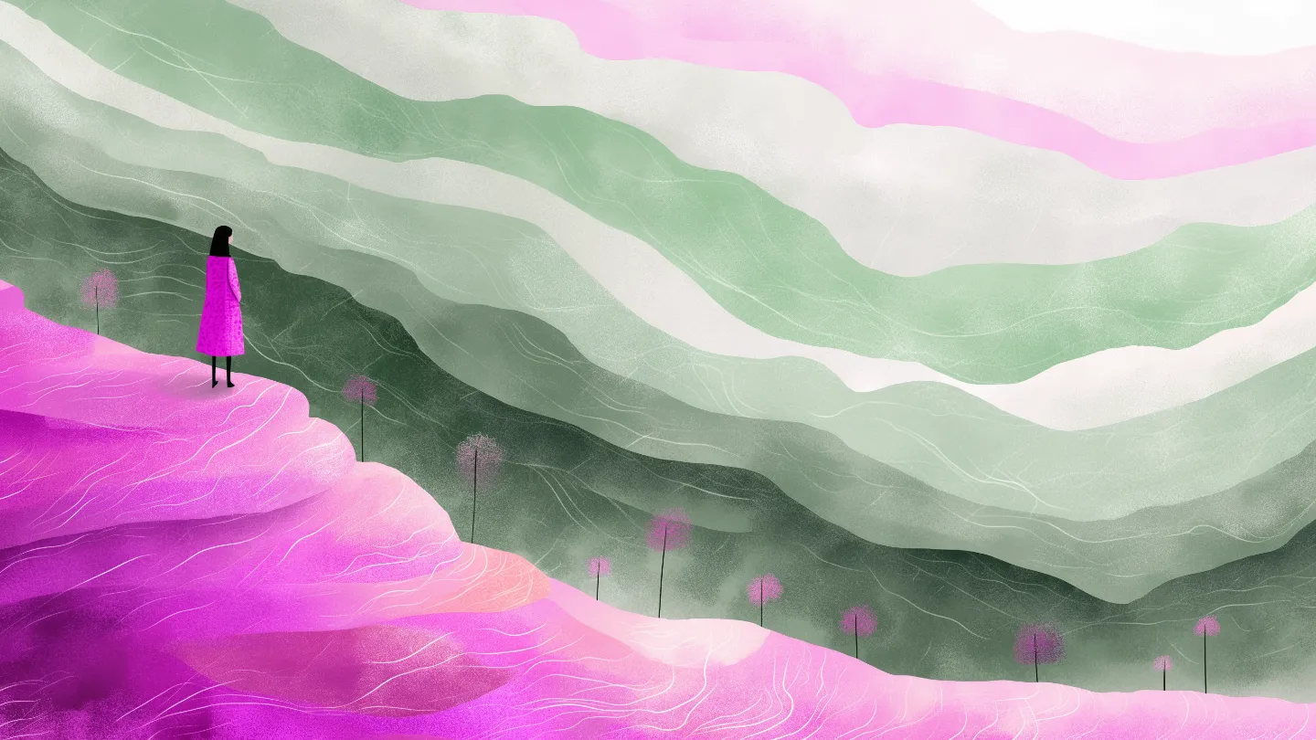 an illustration for staggering numbers related to LGBTQI+ and mental health