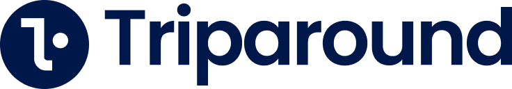 Triparound blue logo