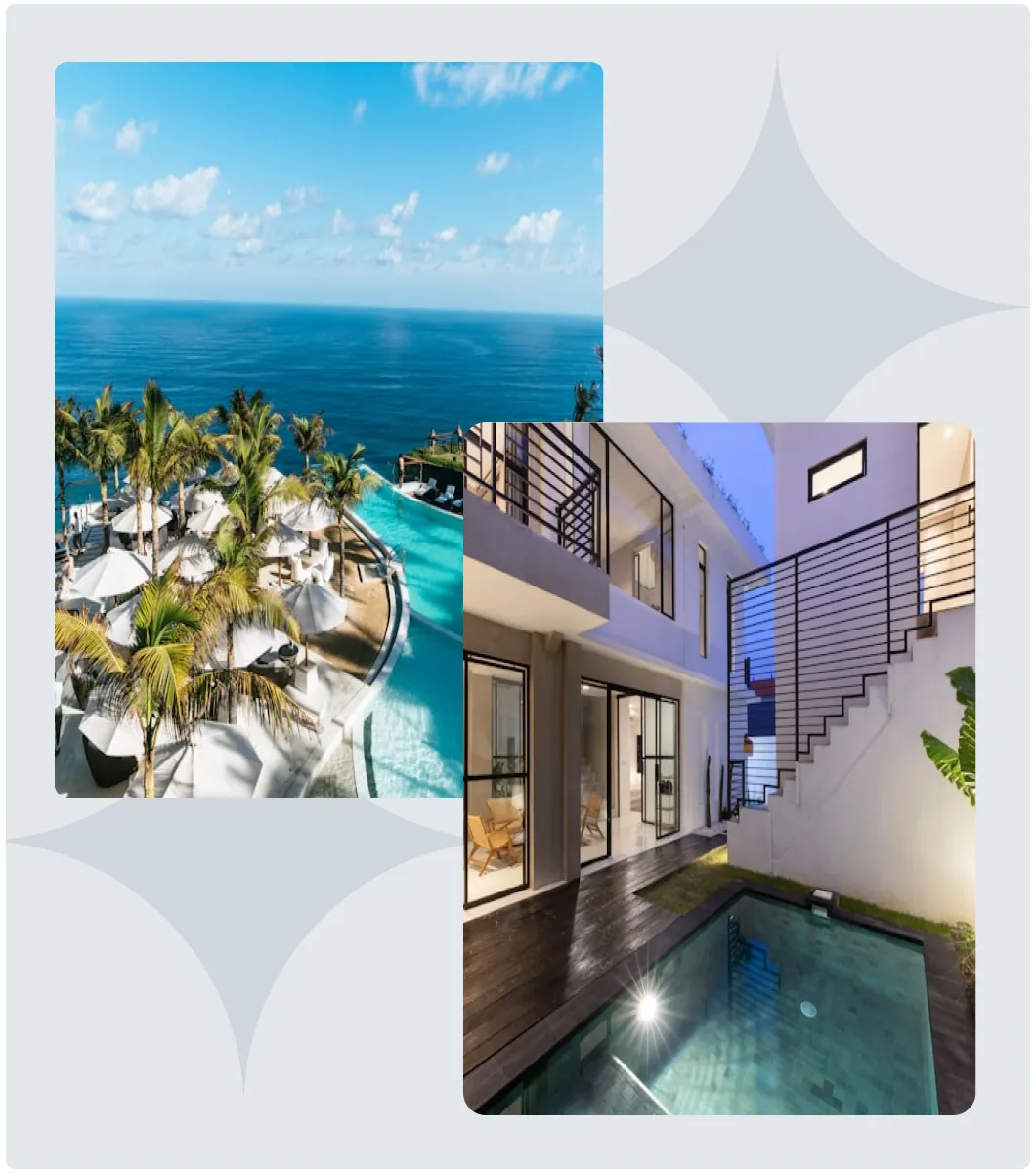 Triparound upselling feature for hotels & resorts