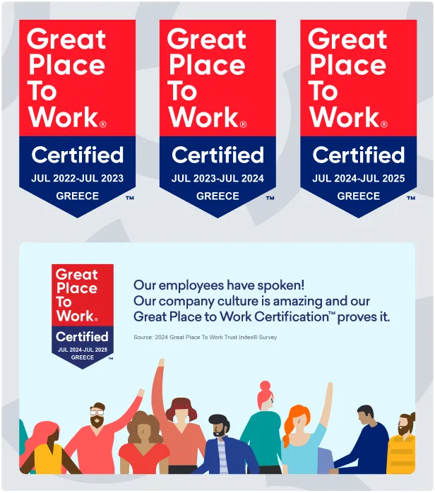 Triparound Great Place to Work certifications