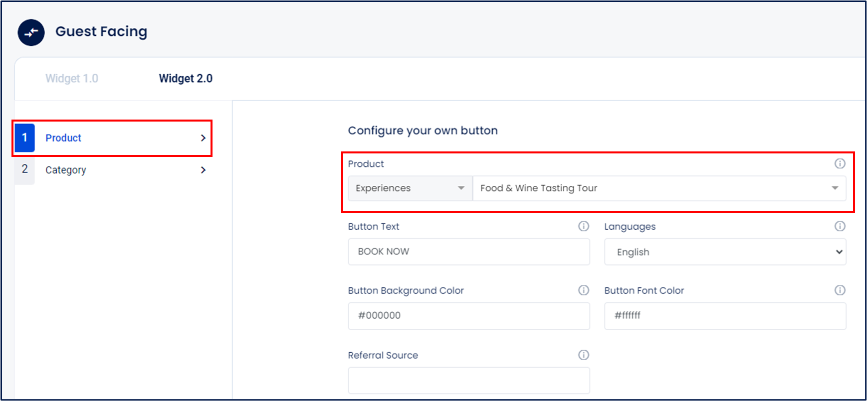 How to create a new button in Triparound