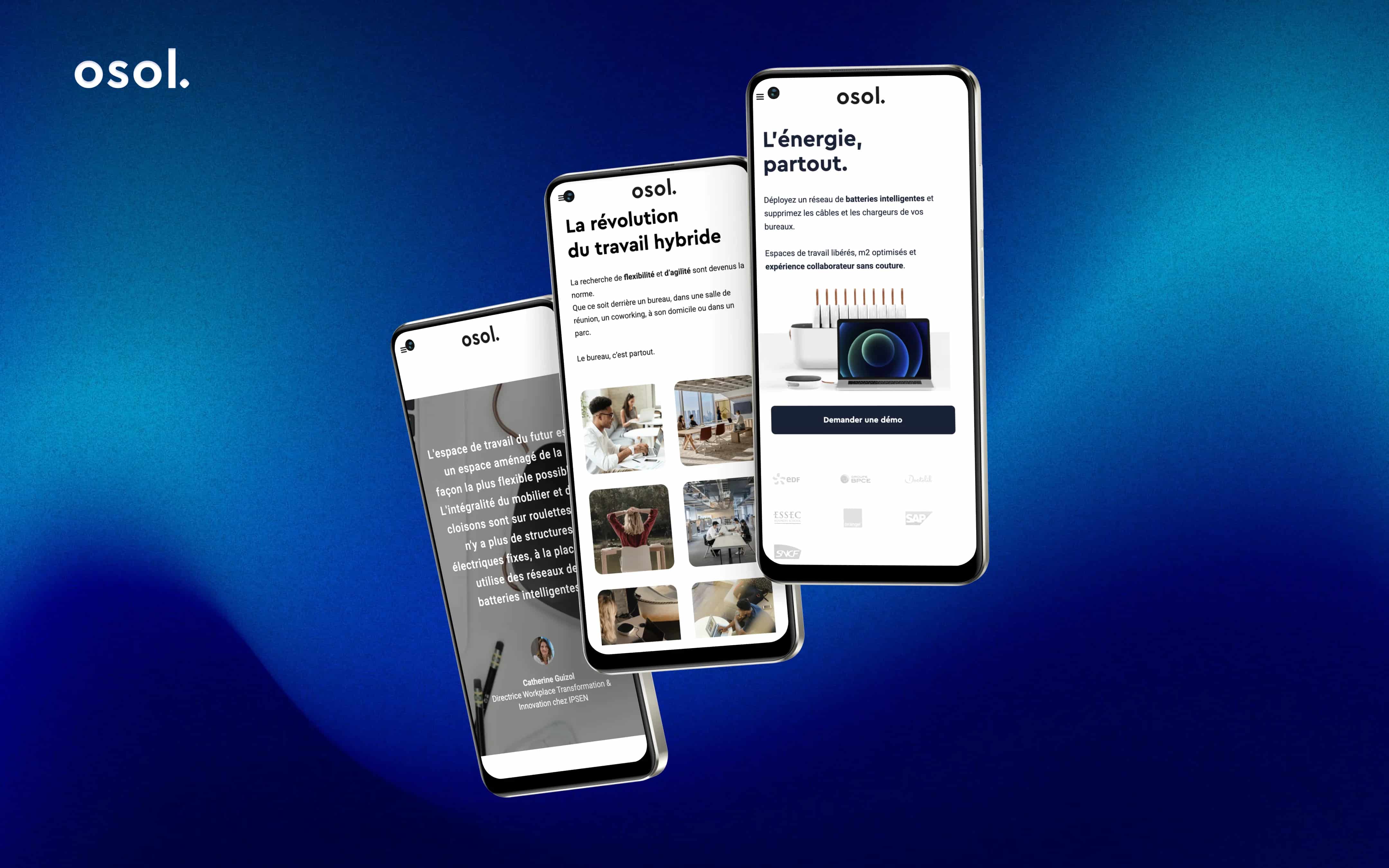 Osol website on mobile devices