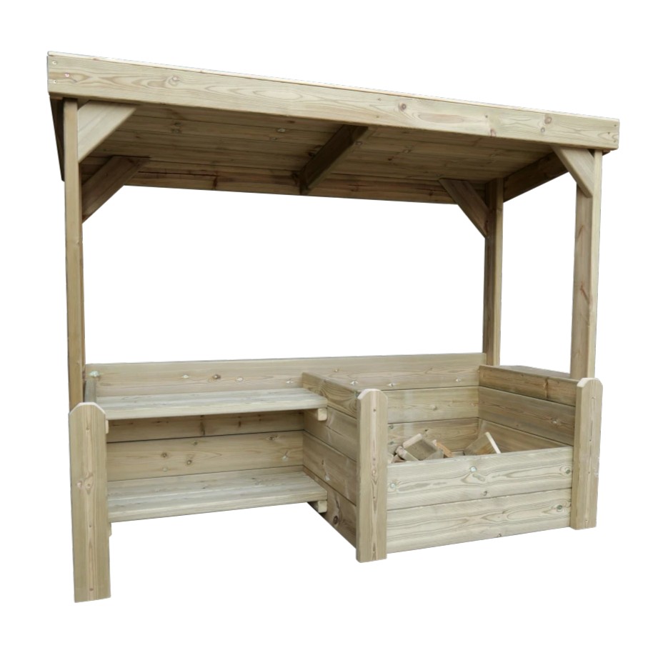 Construction Play Hut