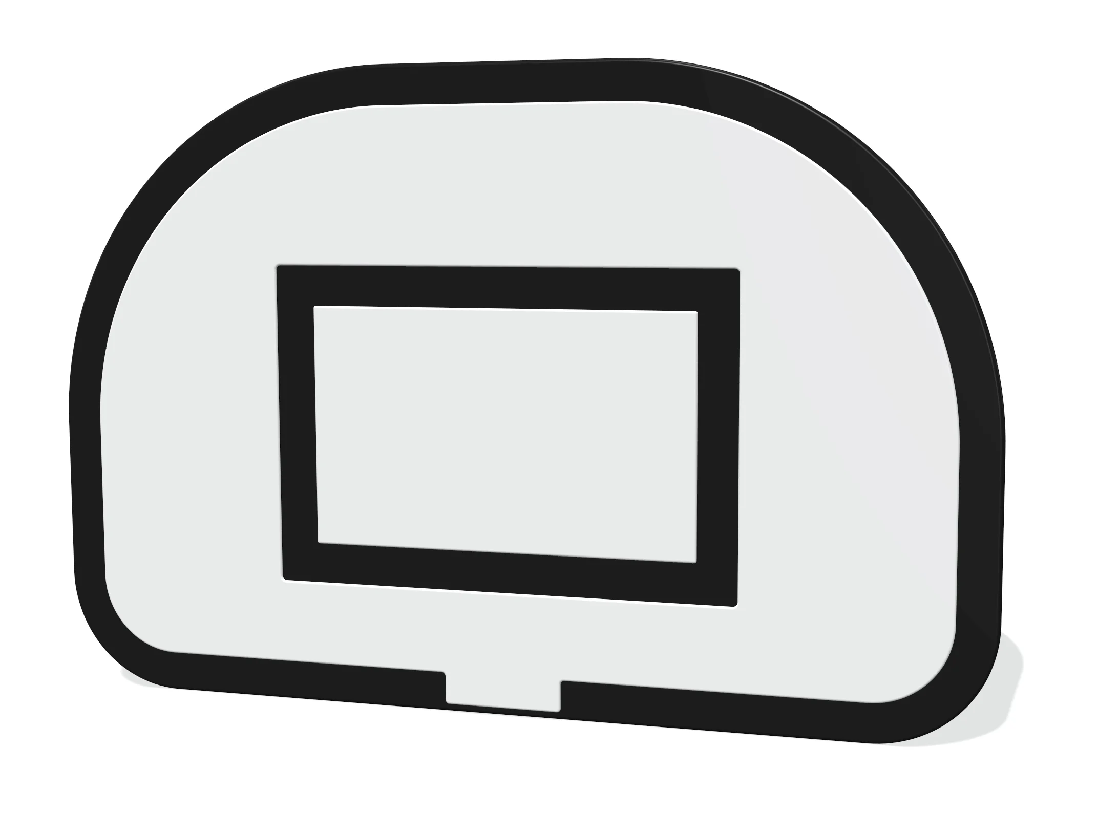 Basketball Backboard Rounded