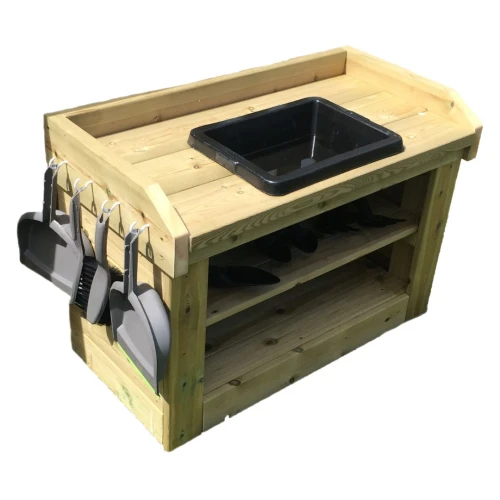 Outdoor Wooden Mud Sink