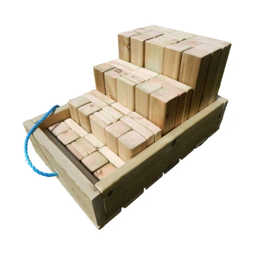 Outdoor Block Cart & Blocks